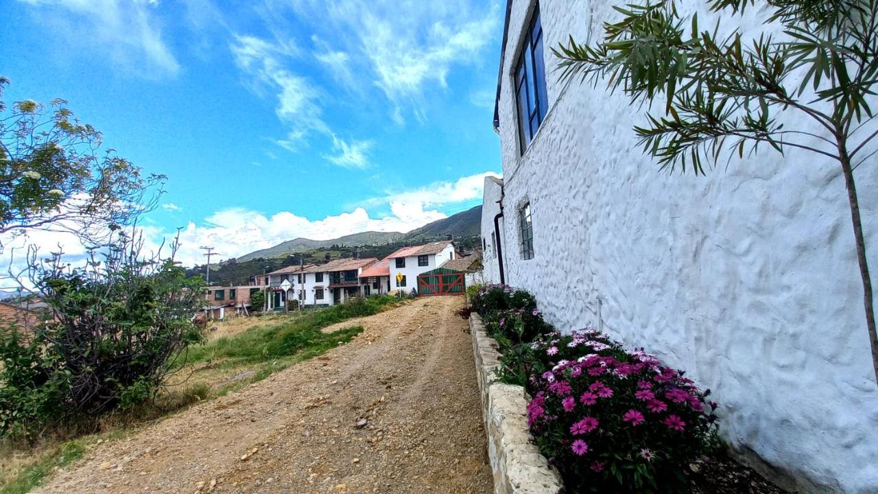 Hospedaje Y Camping Del Rio Monguí Exteriér fotografie