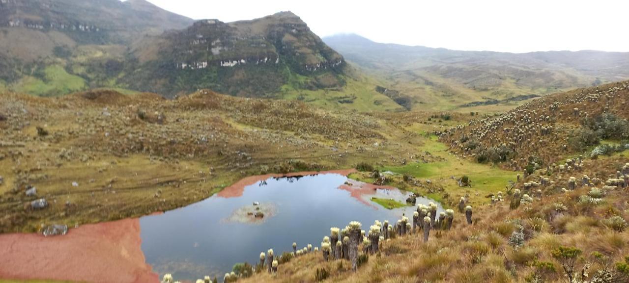 Hospedaje Y Camping Del Rio Monguí Exteriér fotografie