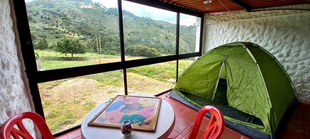 Hospedaje Y Camping Del Rio Monguí Exteriér fotografie