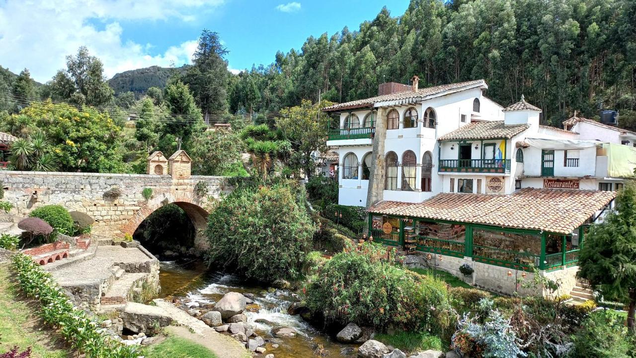 Hospedaje Y Camping Del Rio Monguí Exteriér fotografie
